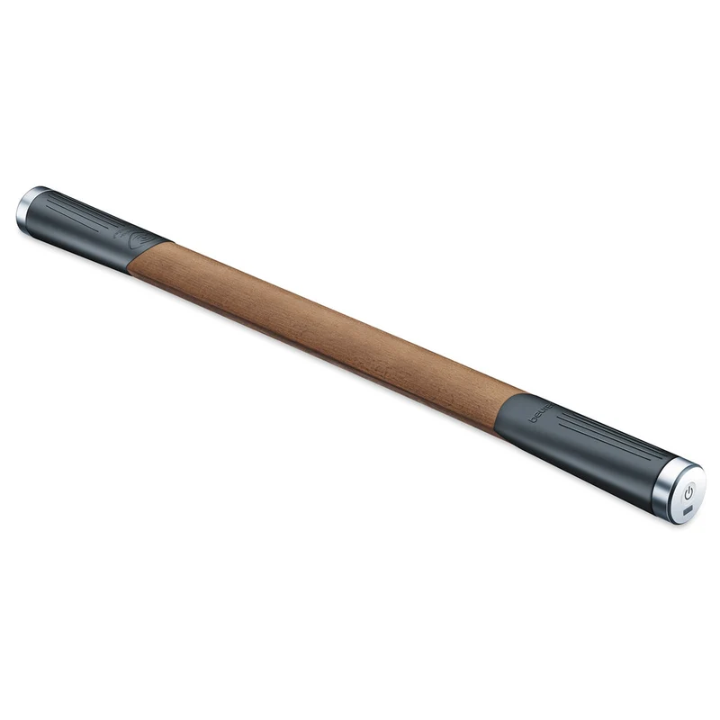 Light Wood Vibrating Fascia Roller for Muscle Recovery